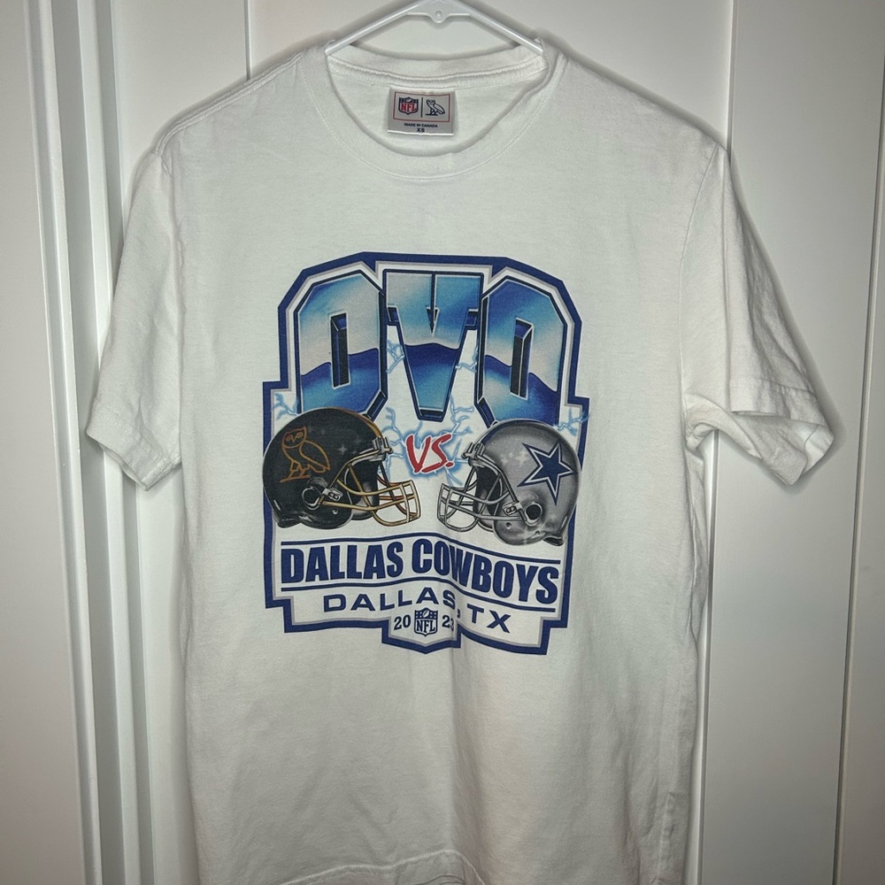 OVO x NFL Dallas Cowboys T Shirt XS (Fits S) Drake Made Canada